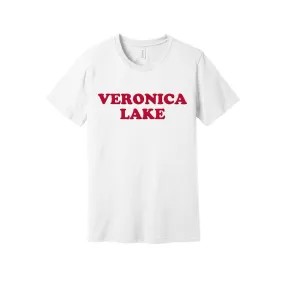 10-Year Anniversary Felt Lettered T-Shirt - VERONICA LAKE