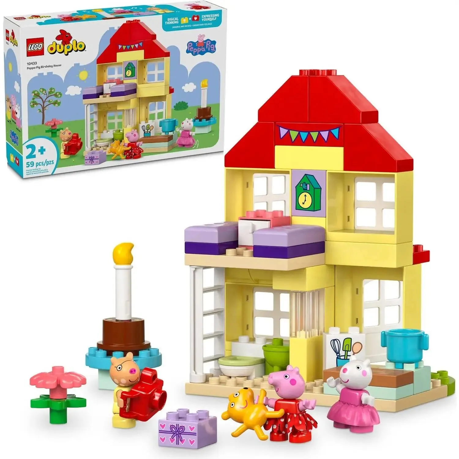 10433 LEGO DUPLO PEPPA PIG BIRTHDAY HOUSE