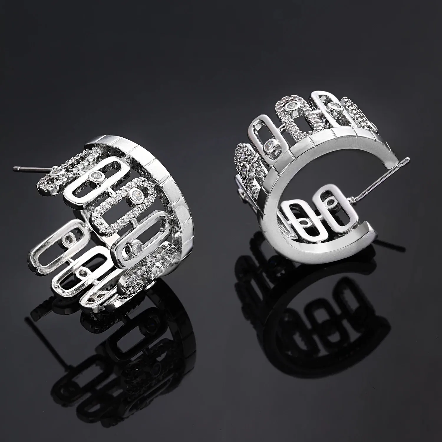 2023 New Ring 4 Piece Bridal Wedding Jewelry Set Cubic Zirconia Jewelry Set High Quality, Dubai Saudi Zircon Jewelry Set