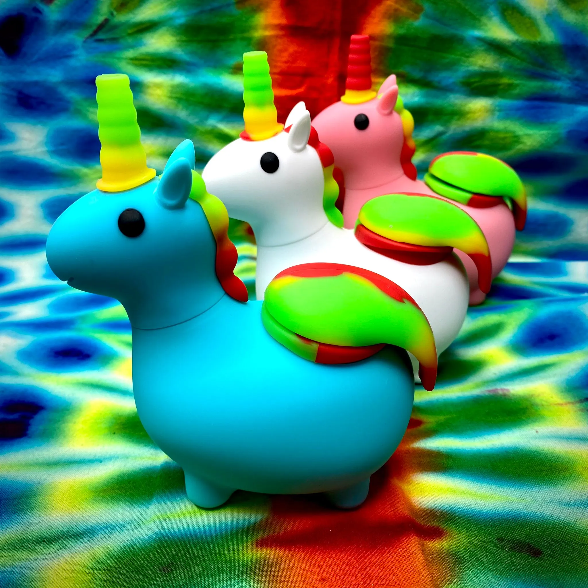 4.5 Unicorn Silicone Mini Waterpipe