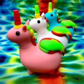 4.5 Unicorn Silicone Mini Waterpipe