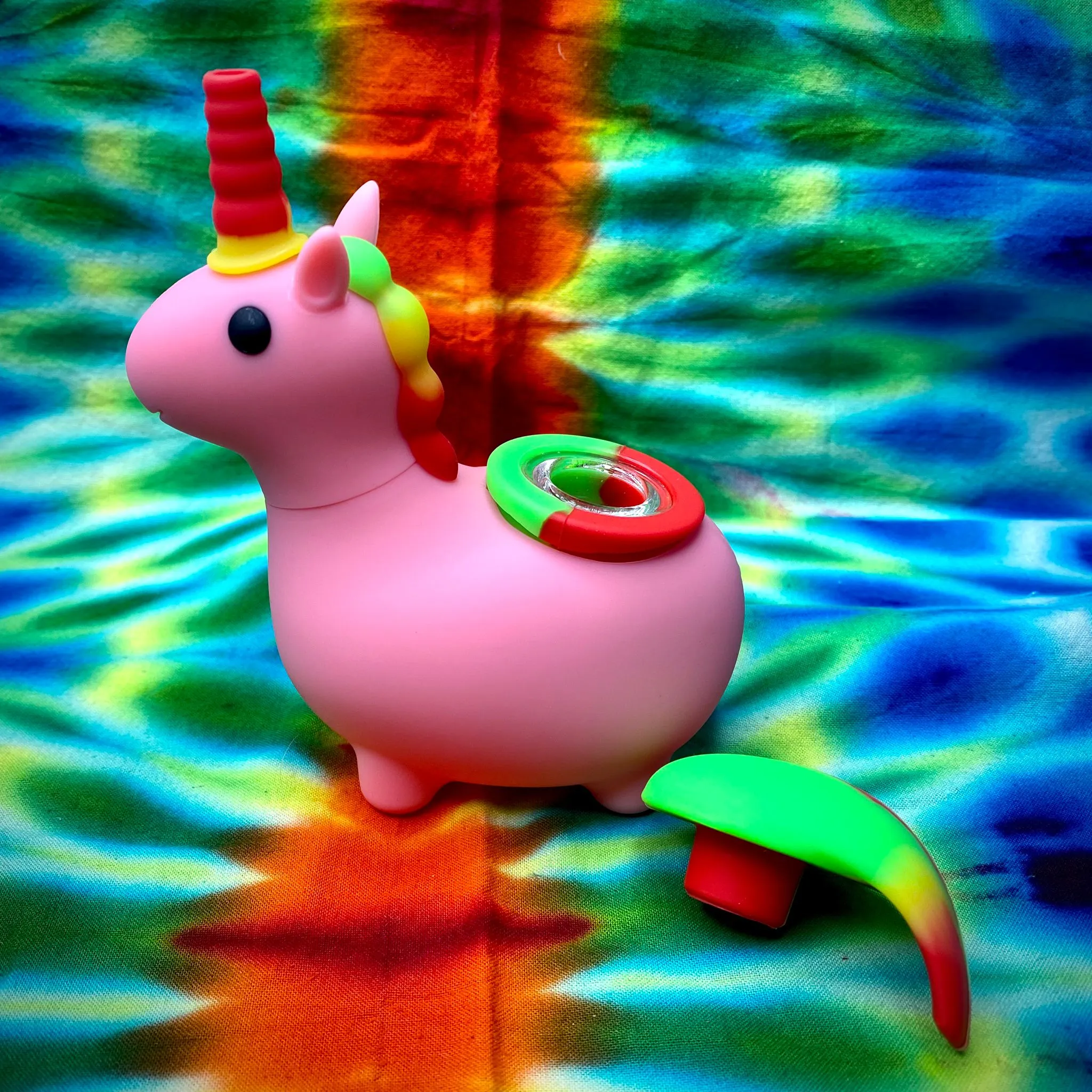 4.5 Unicorn Silicone Mini Waterpipe