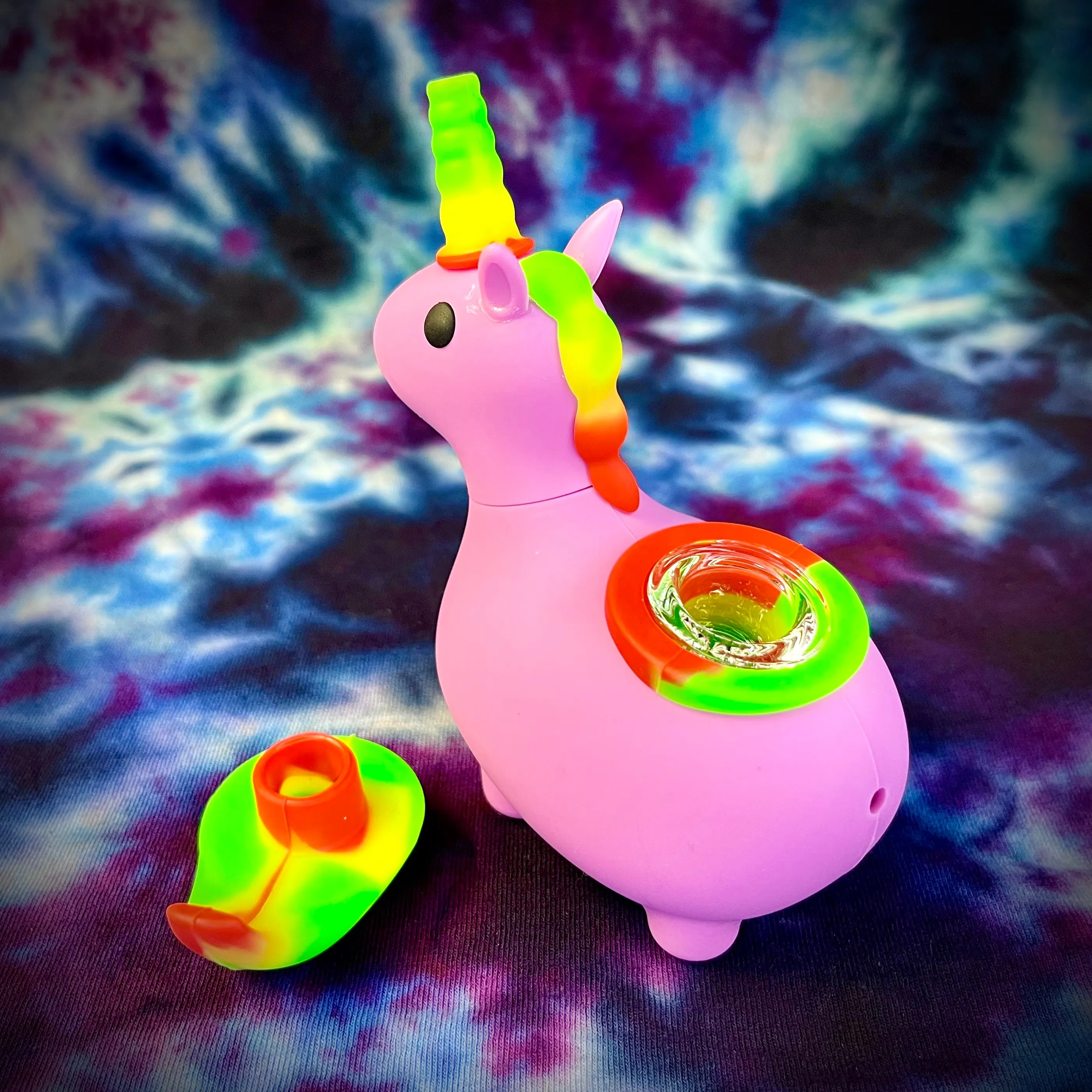 4.5 Unicorn Silicone Mini Waterpipe