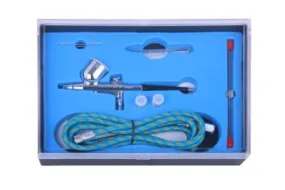 Aircraft Air Brush Kit 0.2 0.3 0.5Mm Nozzles With 1.8M Air Hose