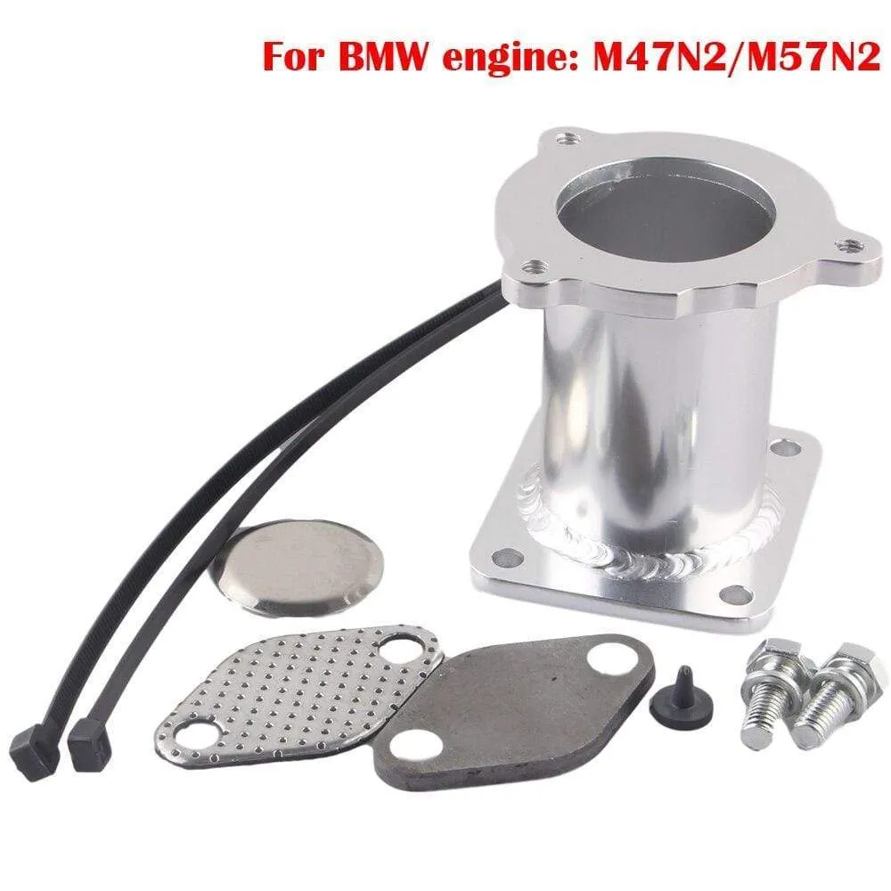 ALUMINUM EGR bypass valve REMOVAL KIT BLANKING for BMW E60 E61 E61N 520i 525d 530d 535d egr delete kits egr08