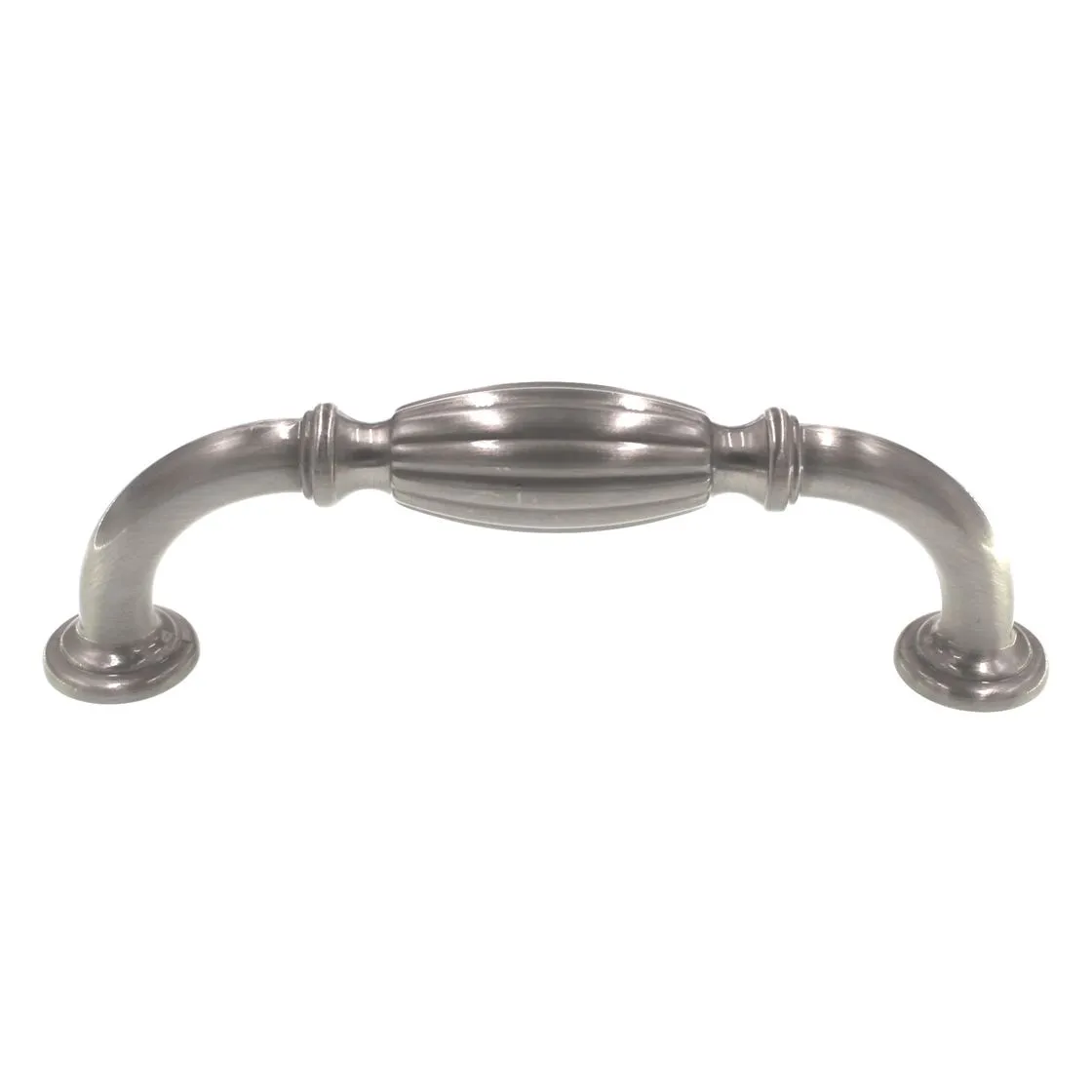 Amerock Blythe Satin Nickel 3 3/4 (96mm) Ctr. Cabinet Arch Pull BP55223G10