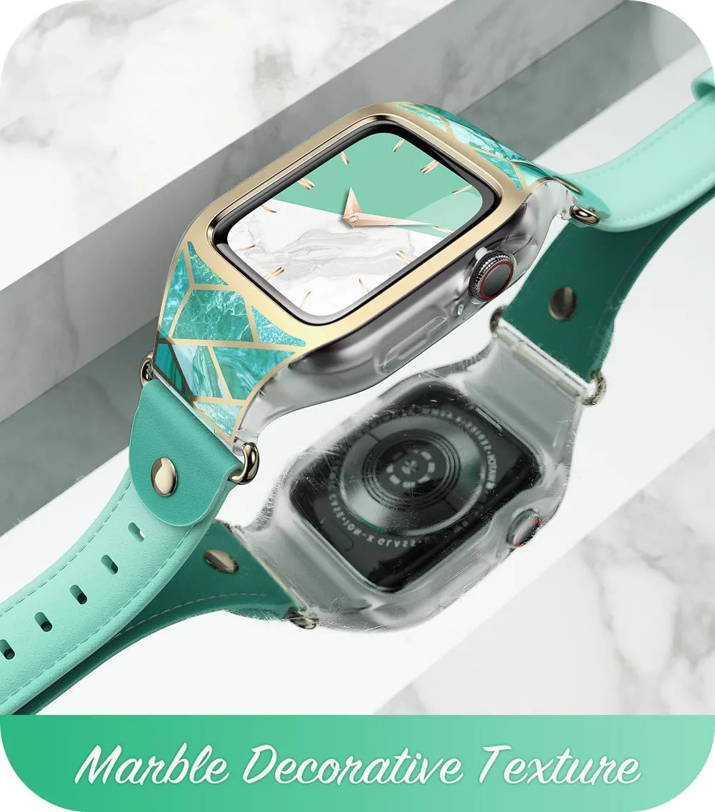 Apple Watch 40mm Cosmo Case - Marble Green