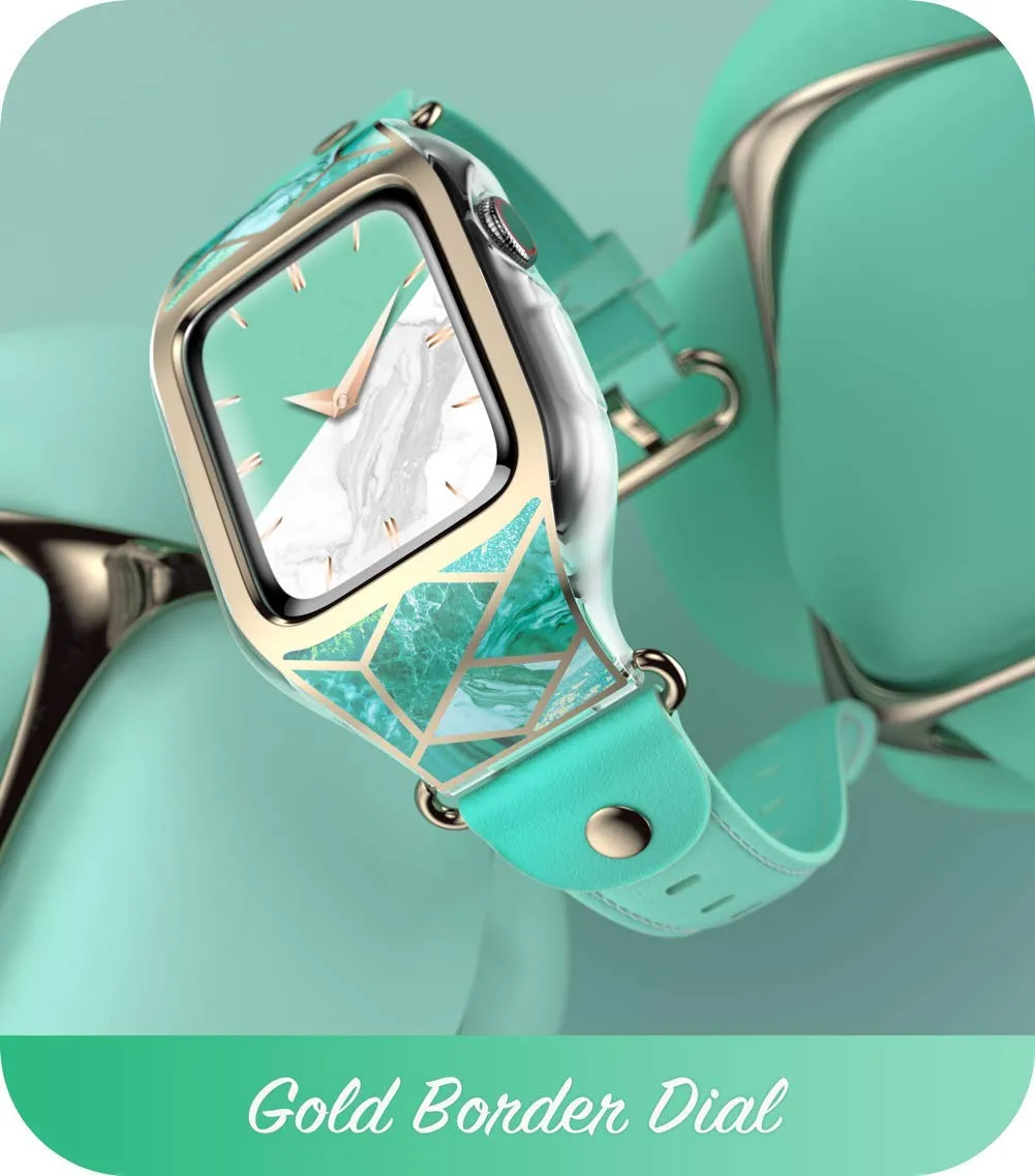 Apple Watch 40mm Cosmo Case - Marble Green