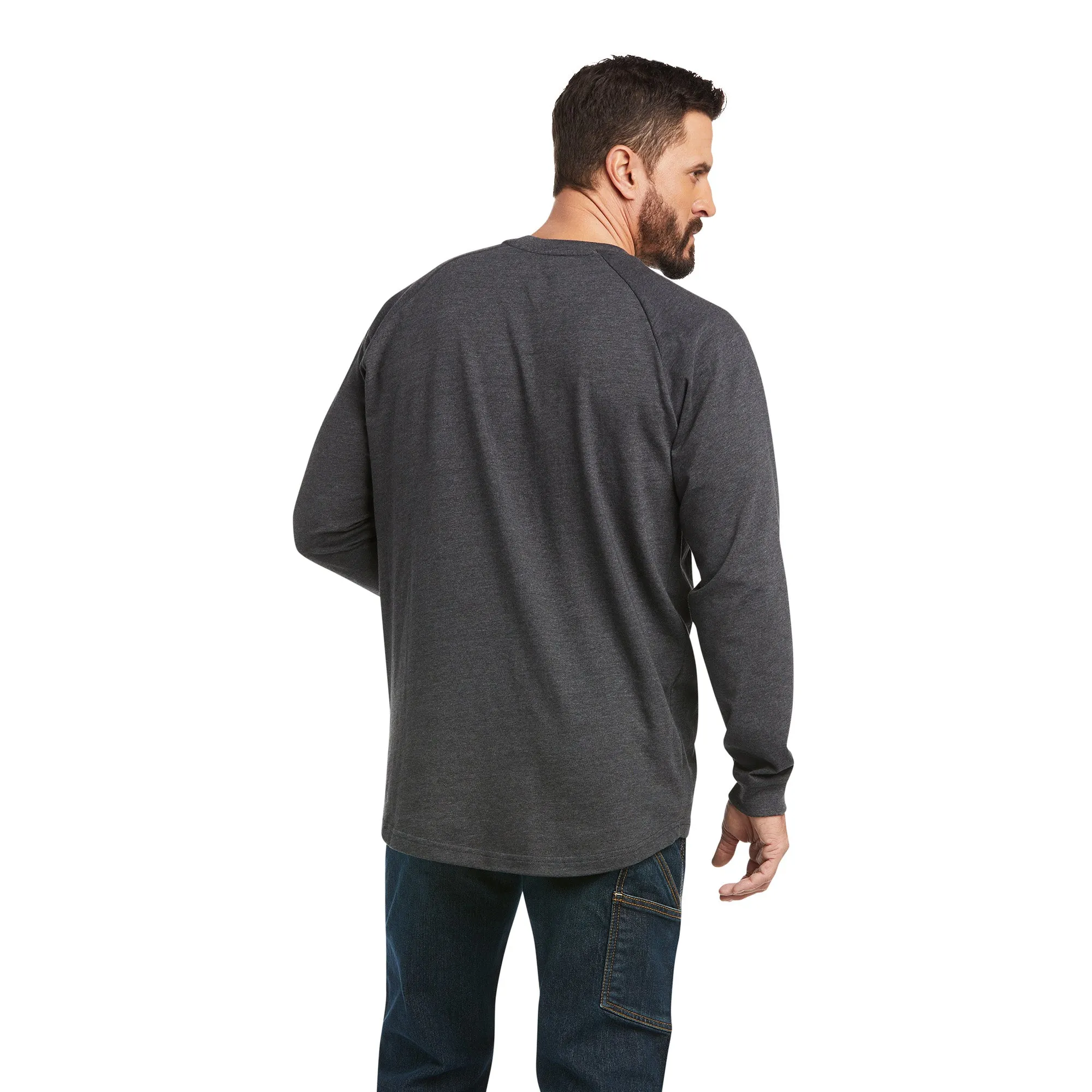 Ariat Men's Rebar CottonStrong Graphic Long Sleeve T-Shirt