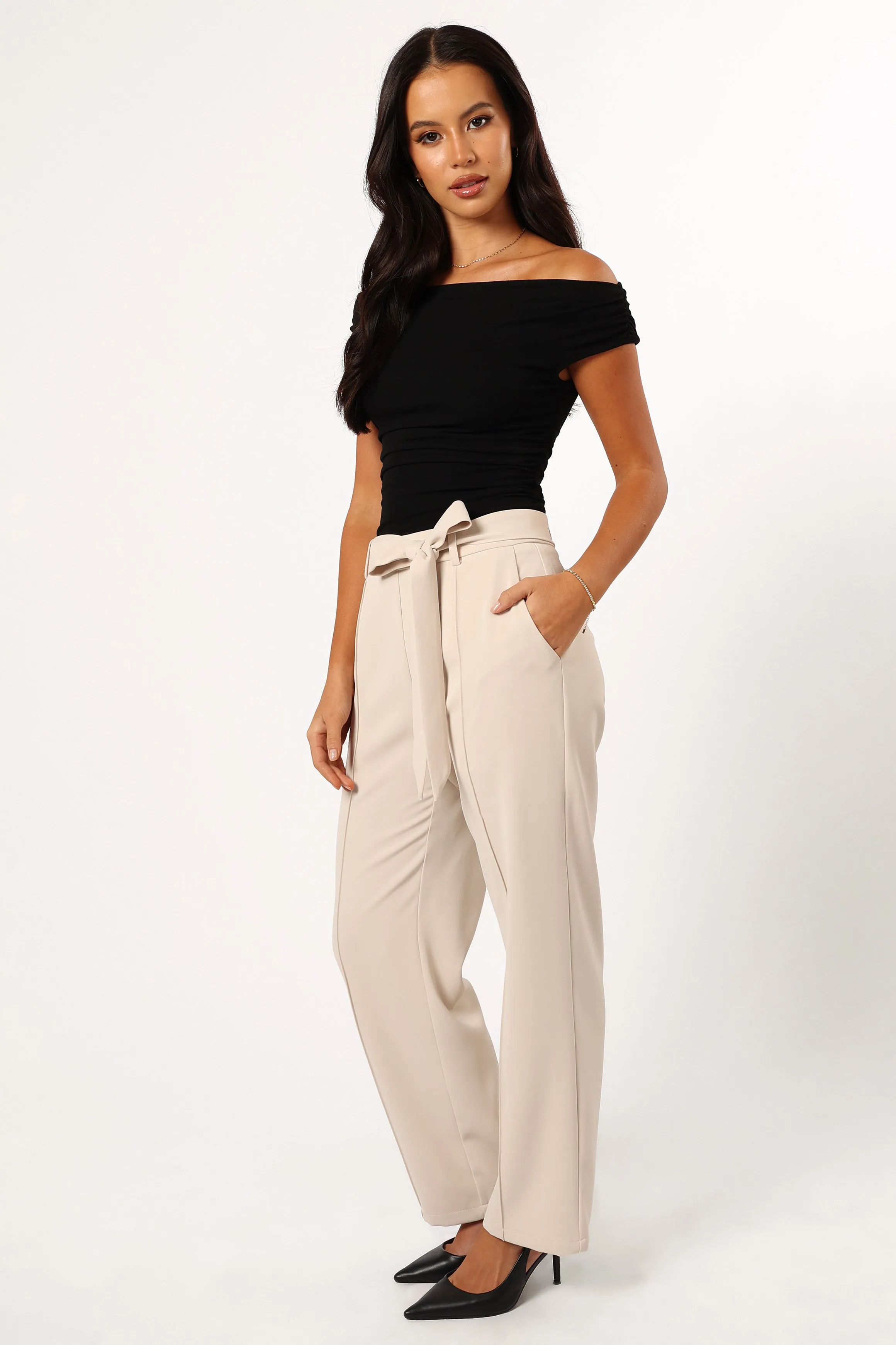 Averie Pant - Beige