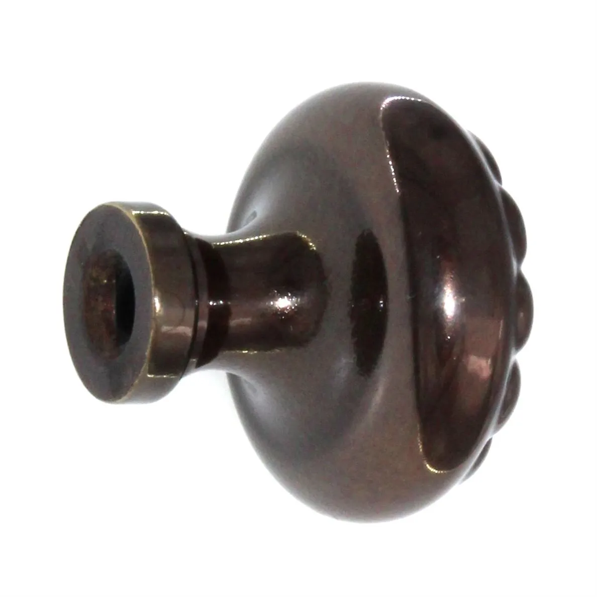 Belwith Keeler Sechel 1 1/4 Sherwood Antique Solid Brass Cabinet Knob A116-9013