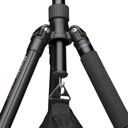 Benro Reverse-Folding Aluminum Travel Tripod with S4Pro Fluid Video Head