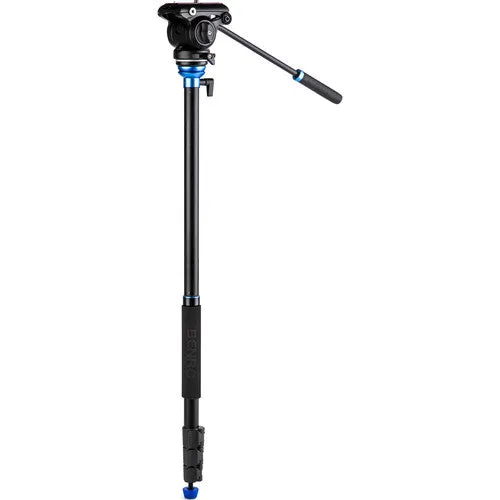 Benro Reverse-Folding Aluminum Travel Tripod with S4Pro Fluid Video Head