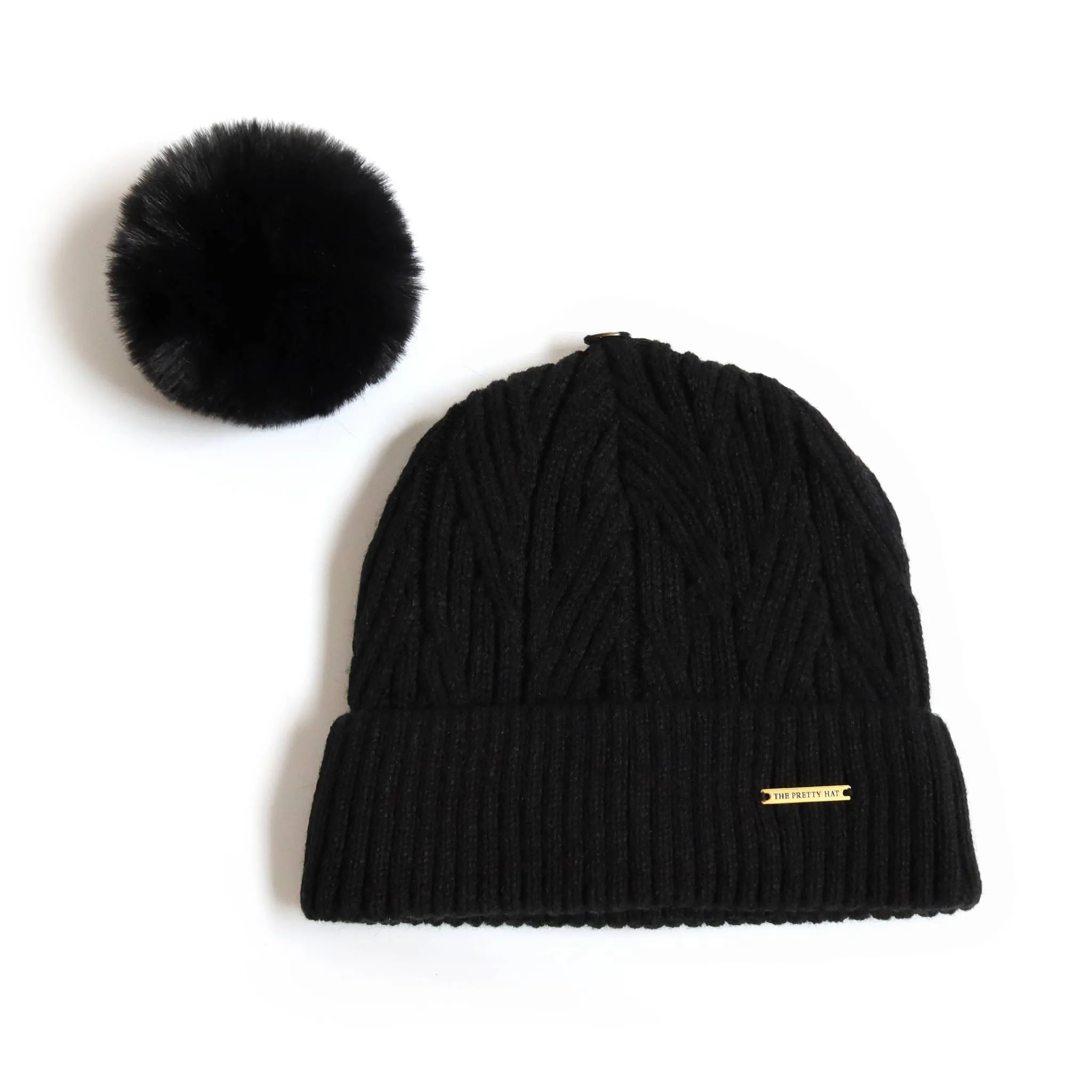 Best Ever Beanie - Black Fleece Lined