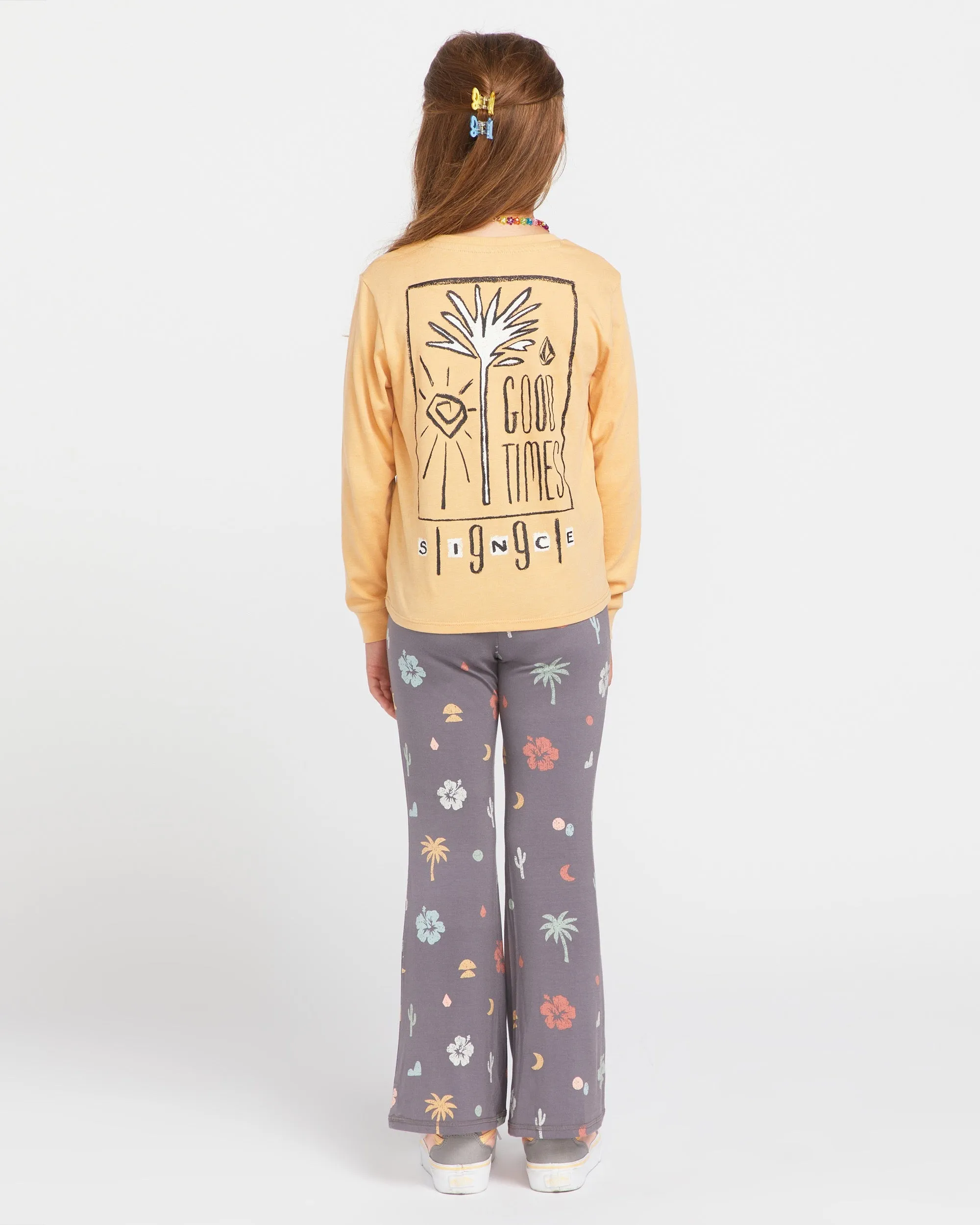 Big Girls Made From Stoke Long Sleeve Tee - Sand