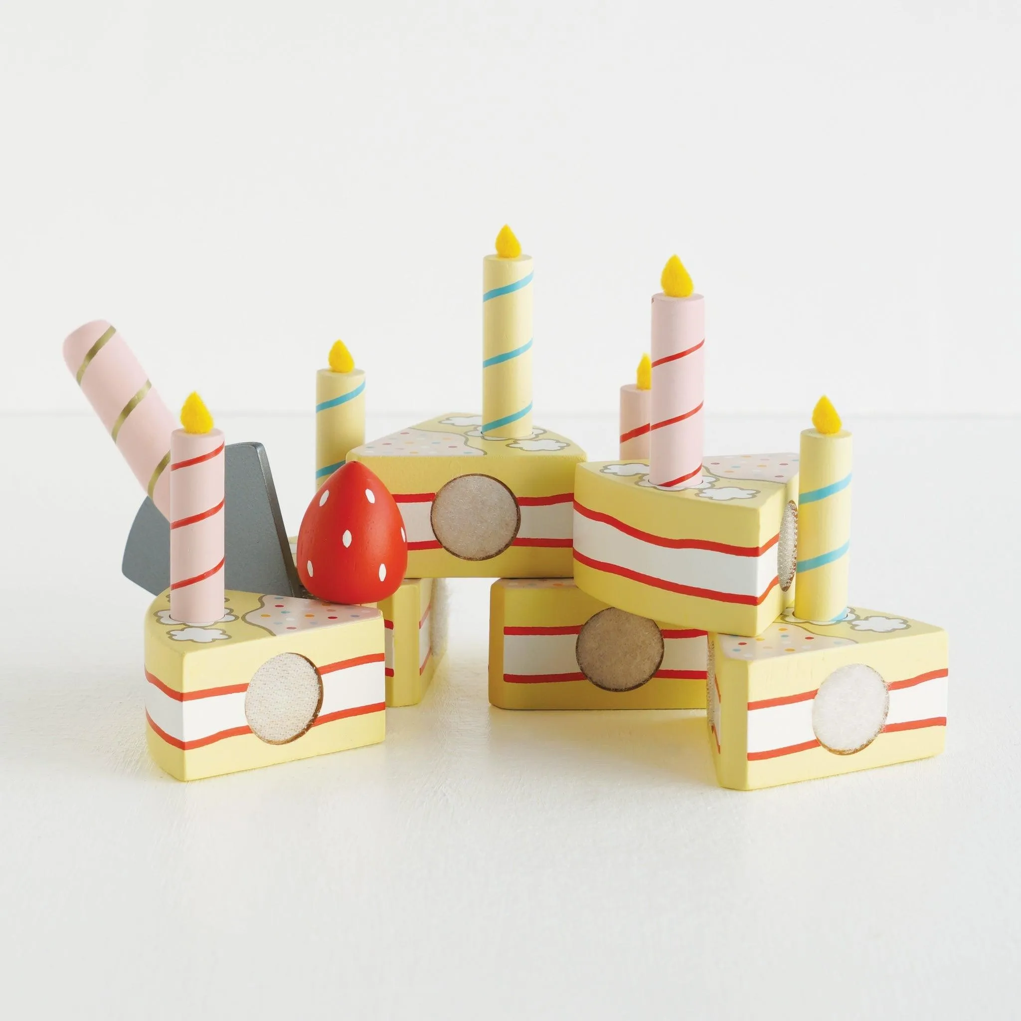 Birthday Cake & Candles Wooden Toy