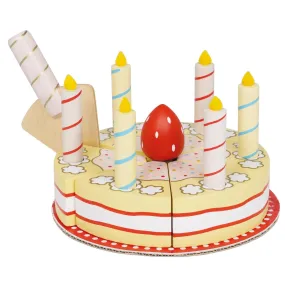 Birthday Cake & Candles Wooden Toy