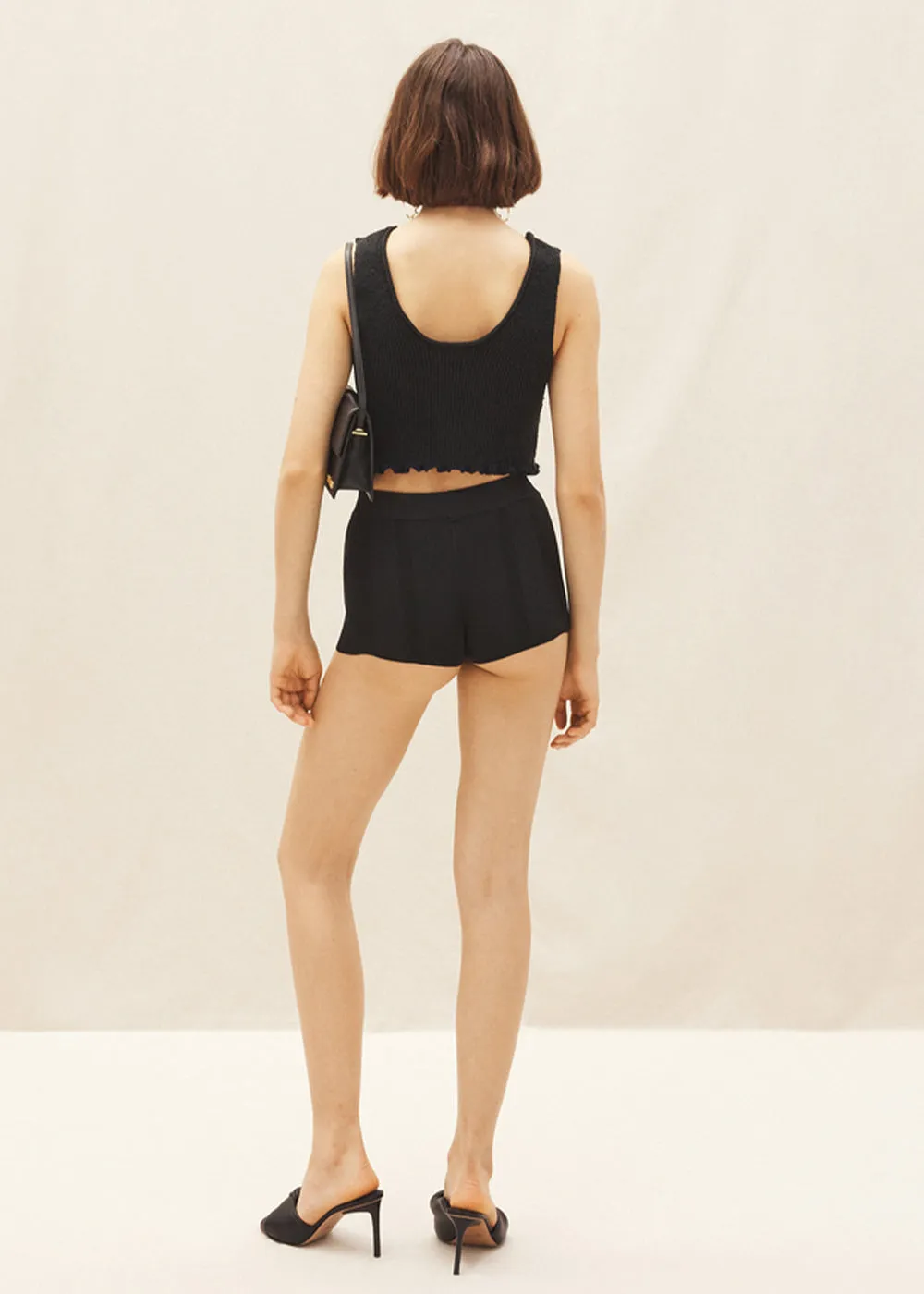 Black 'Le Short Basgia' Shorts