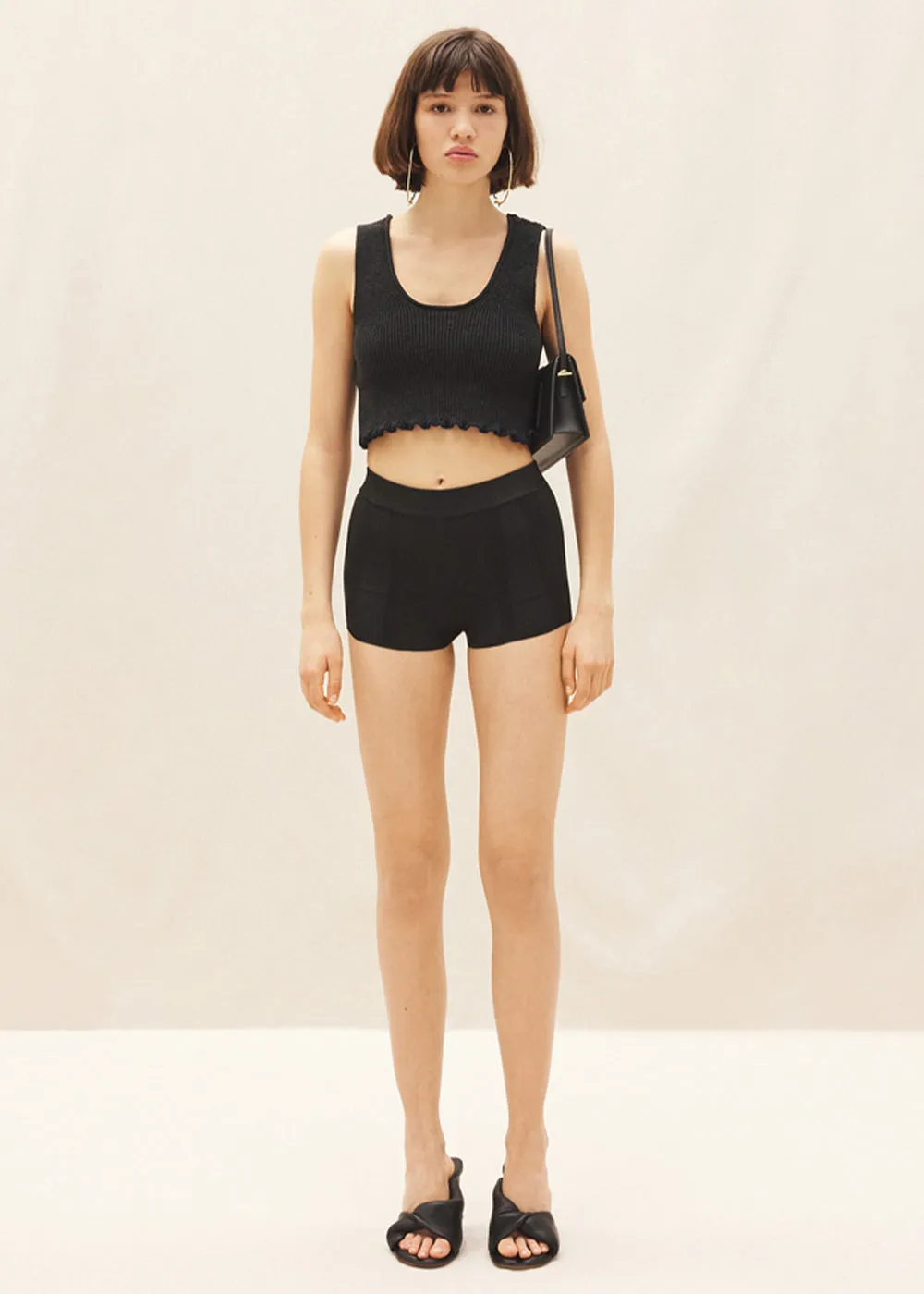 Black 'Le Short Basgia' Shorts