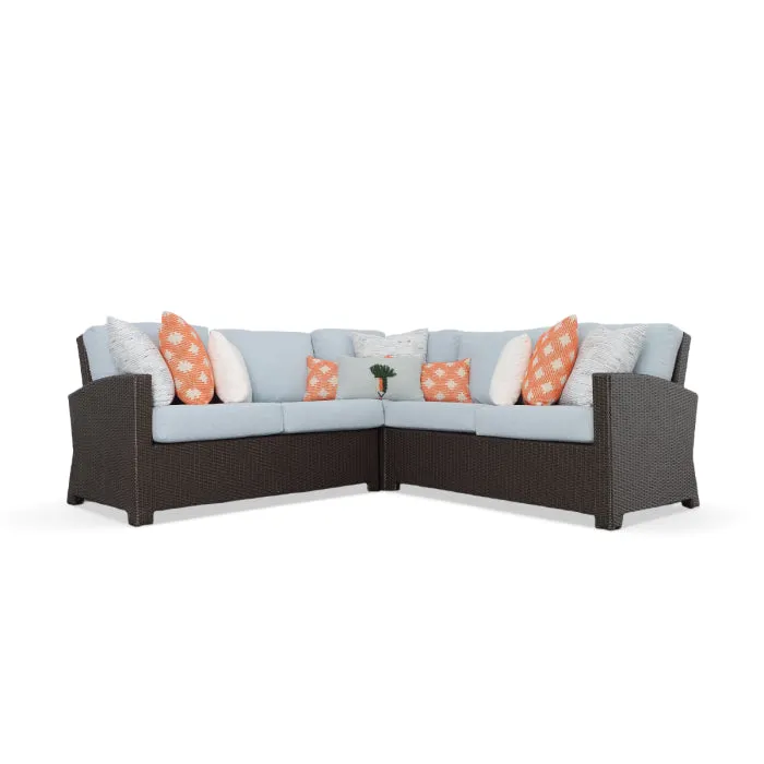 Canyon 4 Piece Wicker Sectional