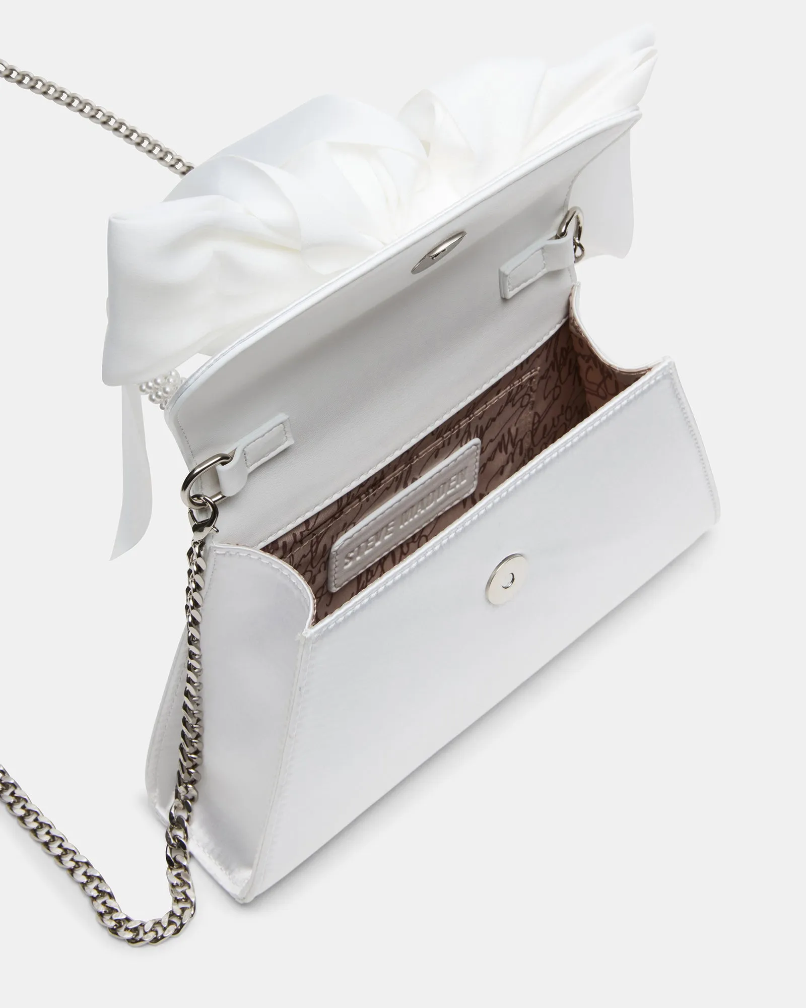 COSETTE BAG WHITE SATIN