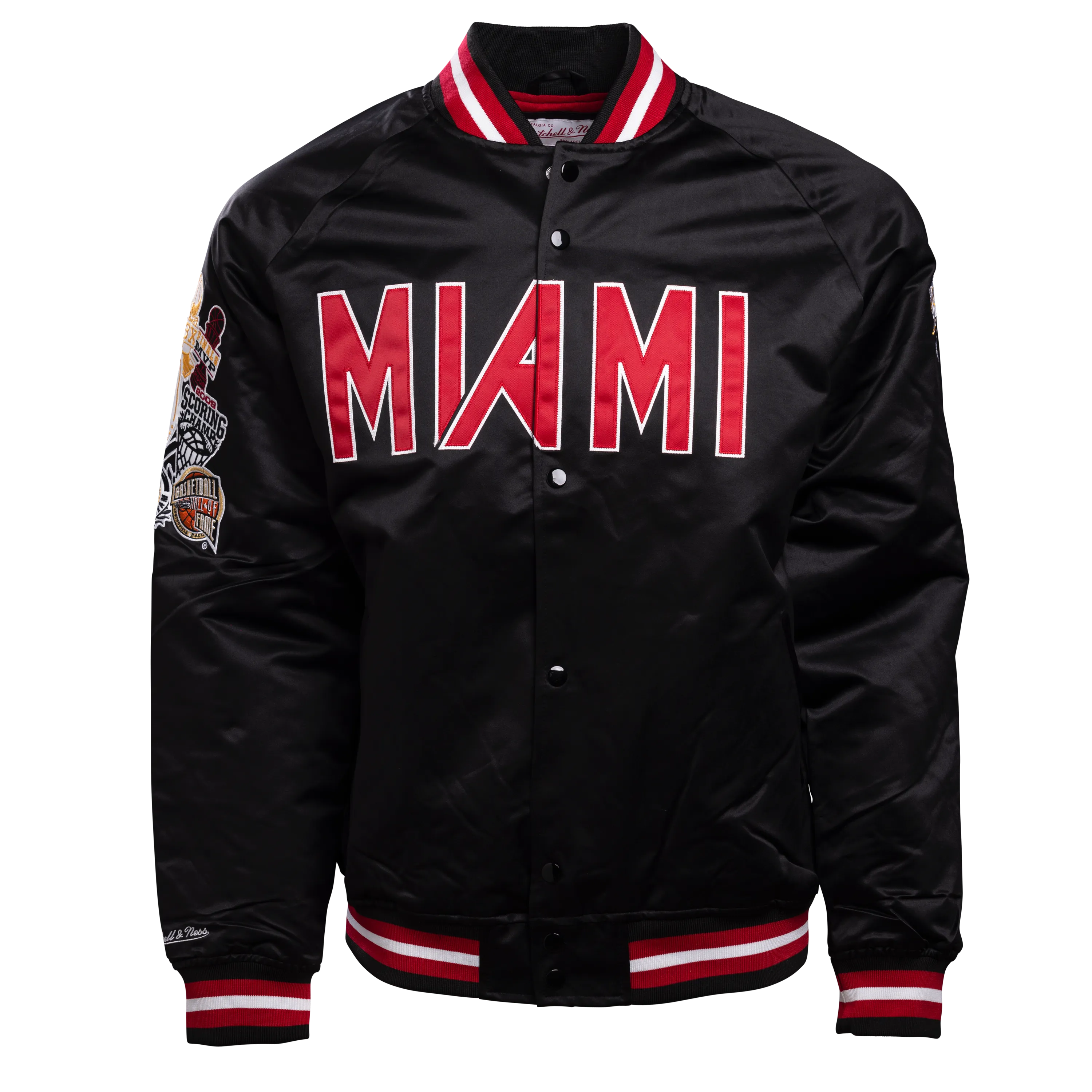 Court Culture x Mitchell and Ness Wade HOF Satin Jacket