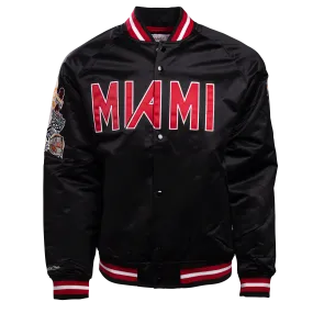 Court Culture x Mitchell and Ness Wade HOF Satin Jacket