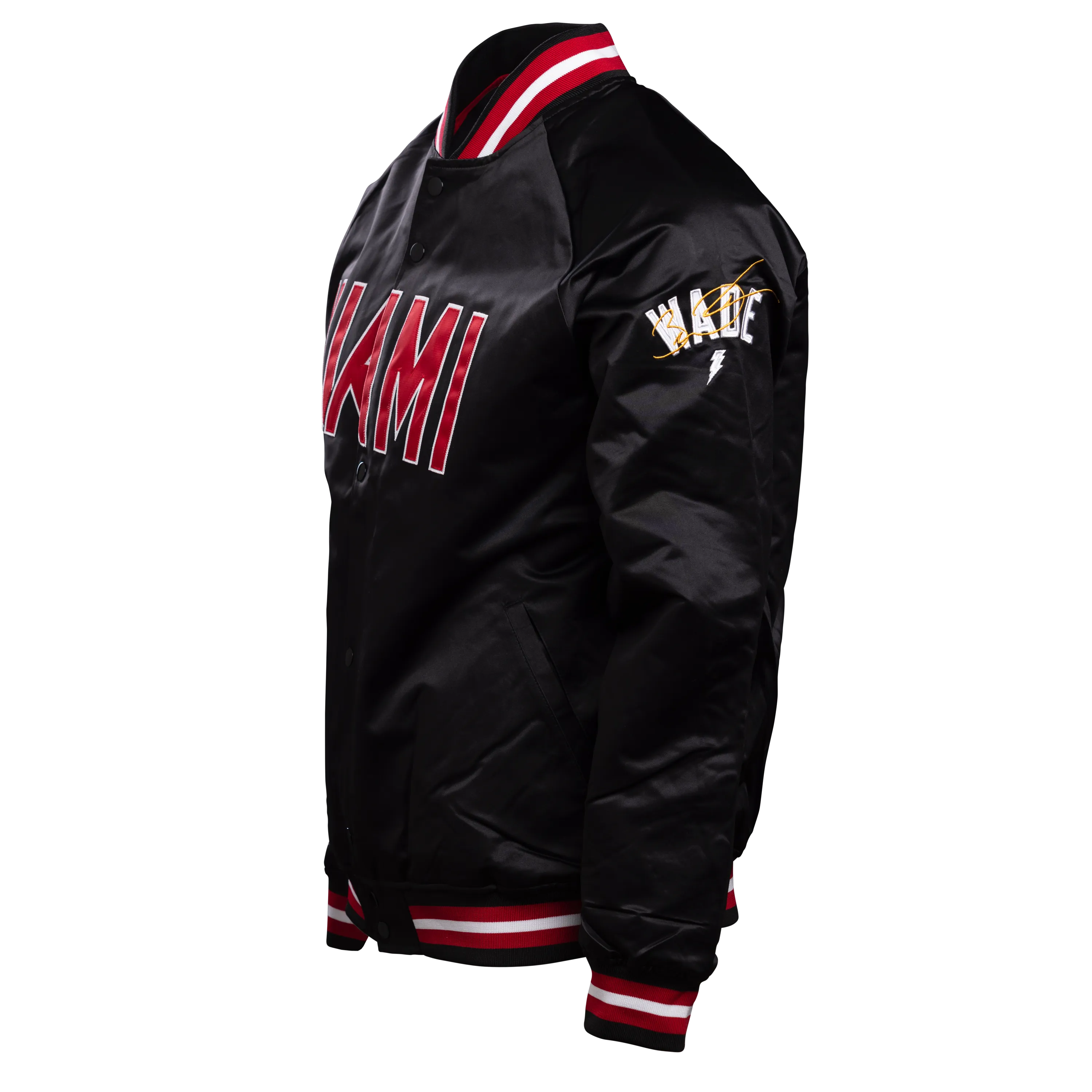 Court Culture x Mitchell and Ness Wade HOF Satin Jacket