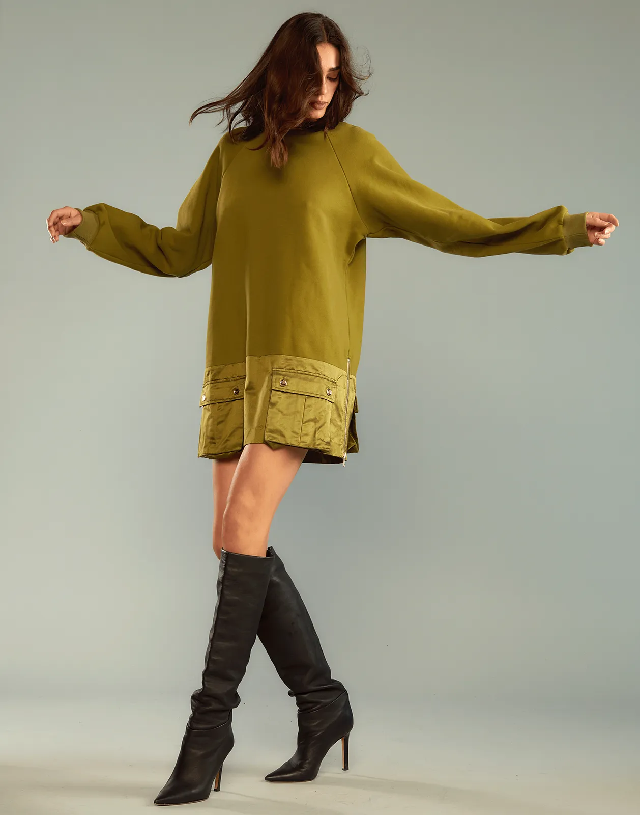 Cozy Cargo Dress