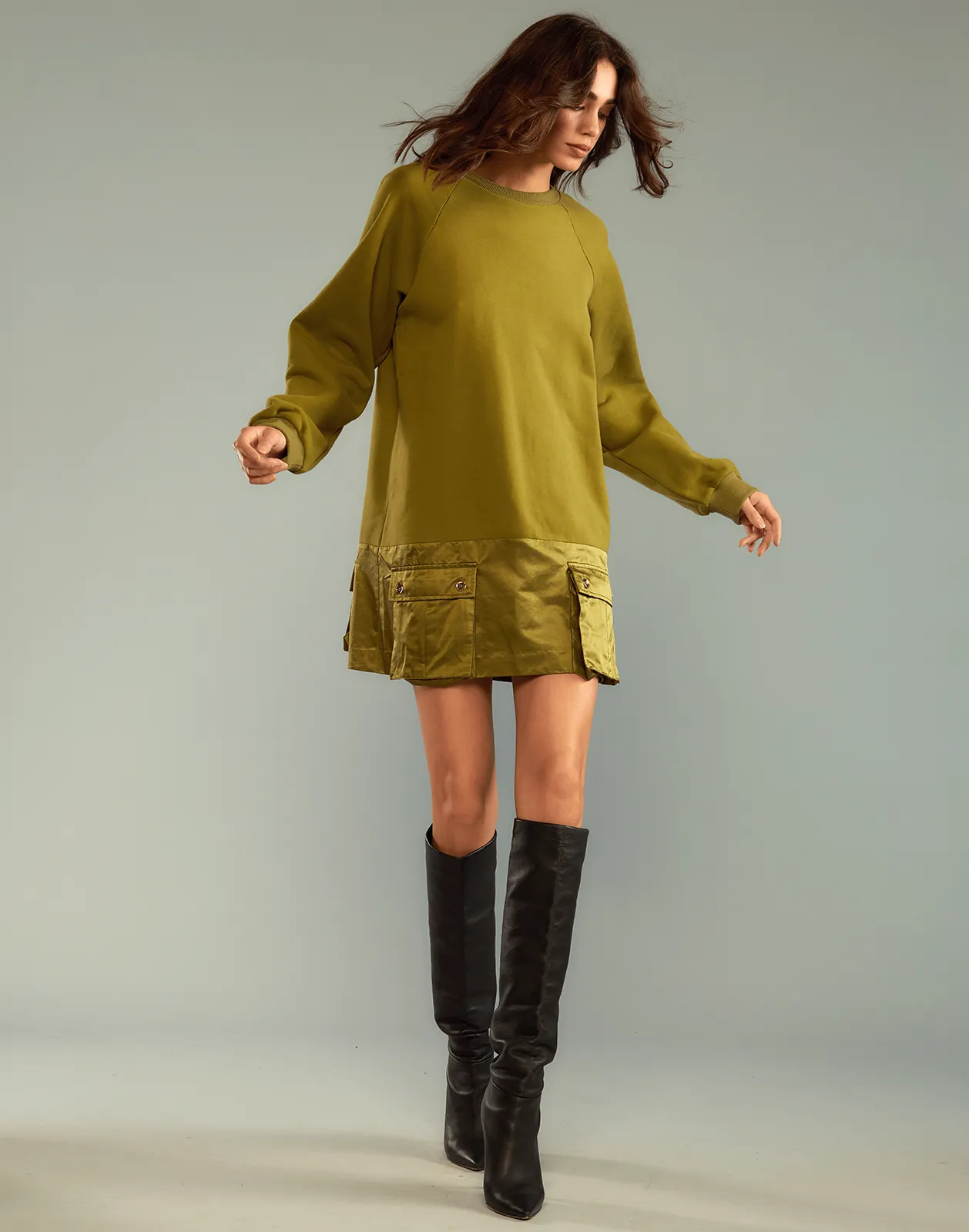 Cozy Cargo Dress