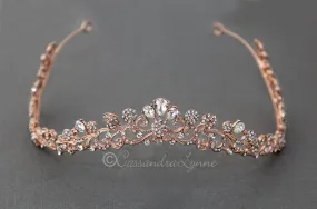 Crystal Contour Wedding Tiara