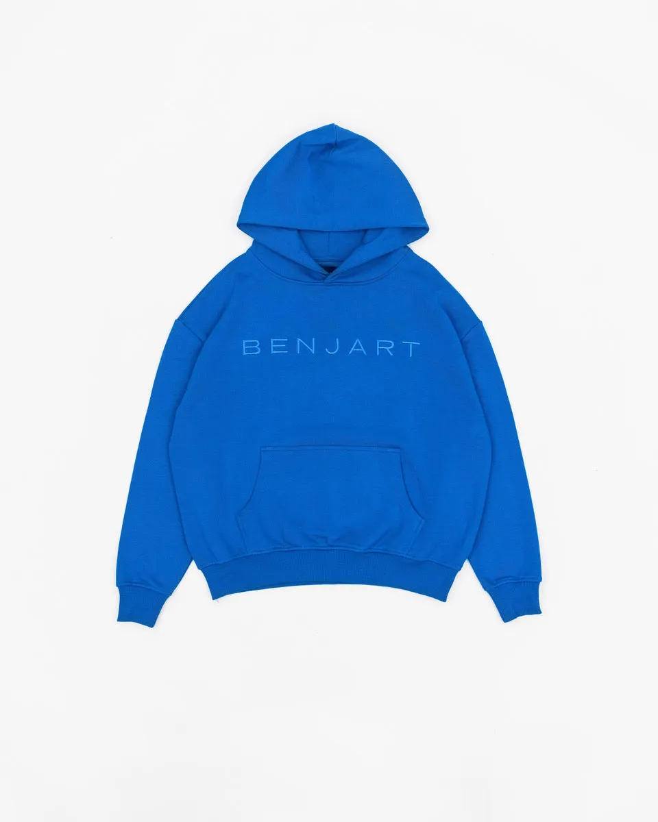 Cursive London Pullover - Cobalt Blue