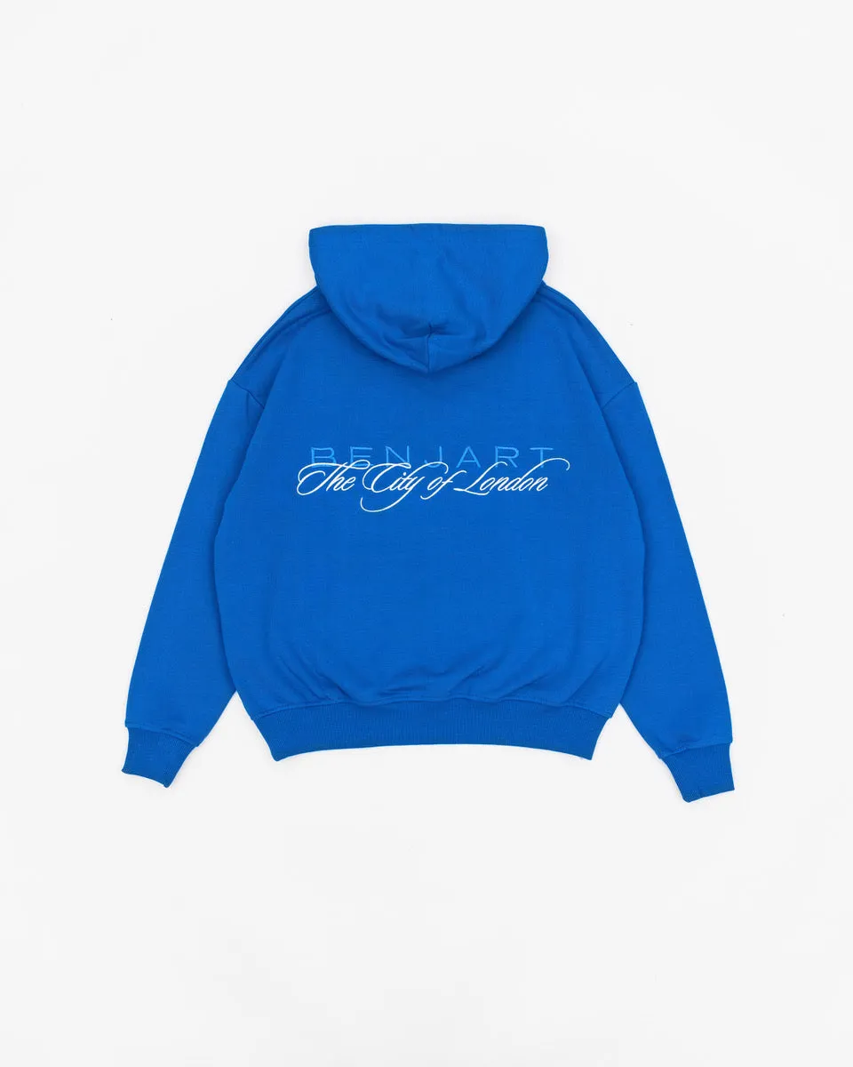 Cursive London Pullover - Cobalt Blue