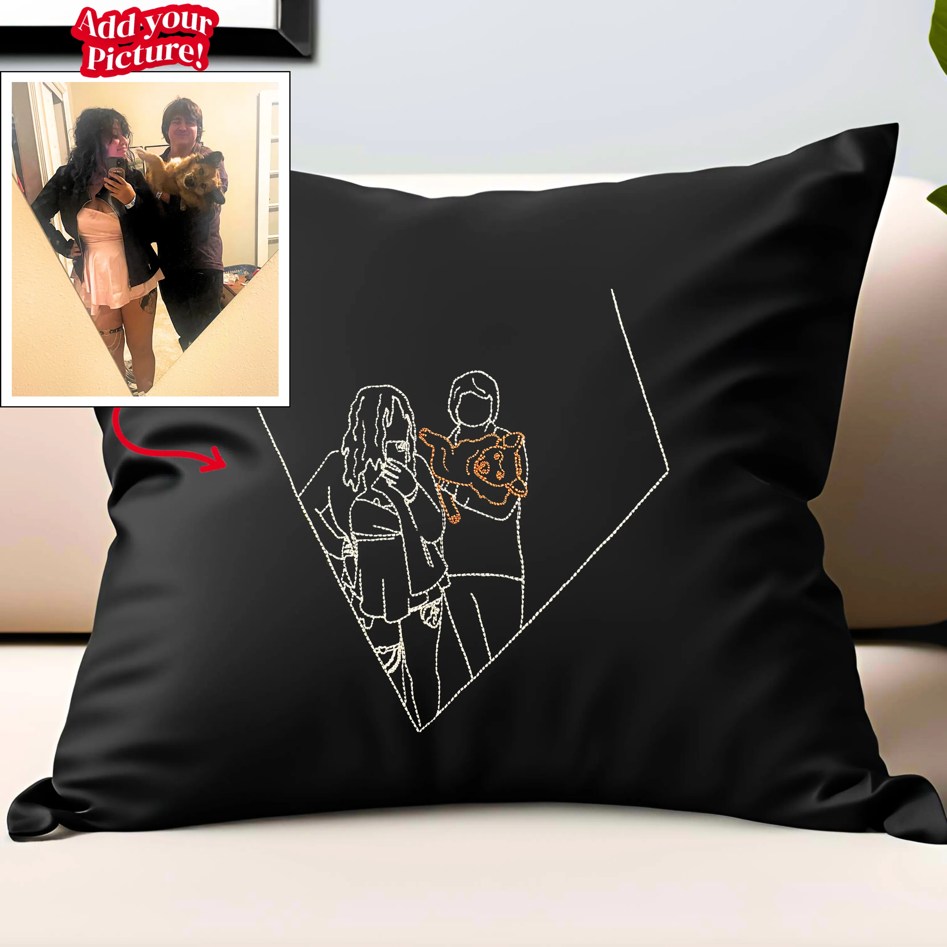 Custom Soulmate© Pillow Case