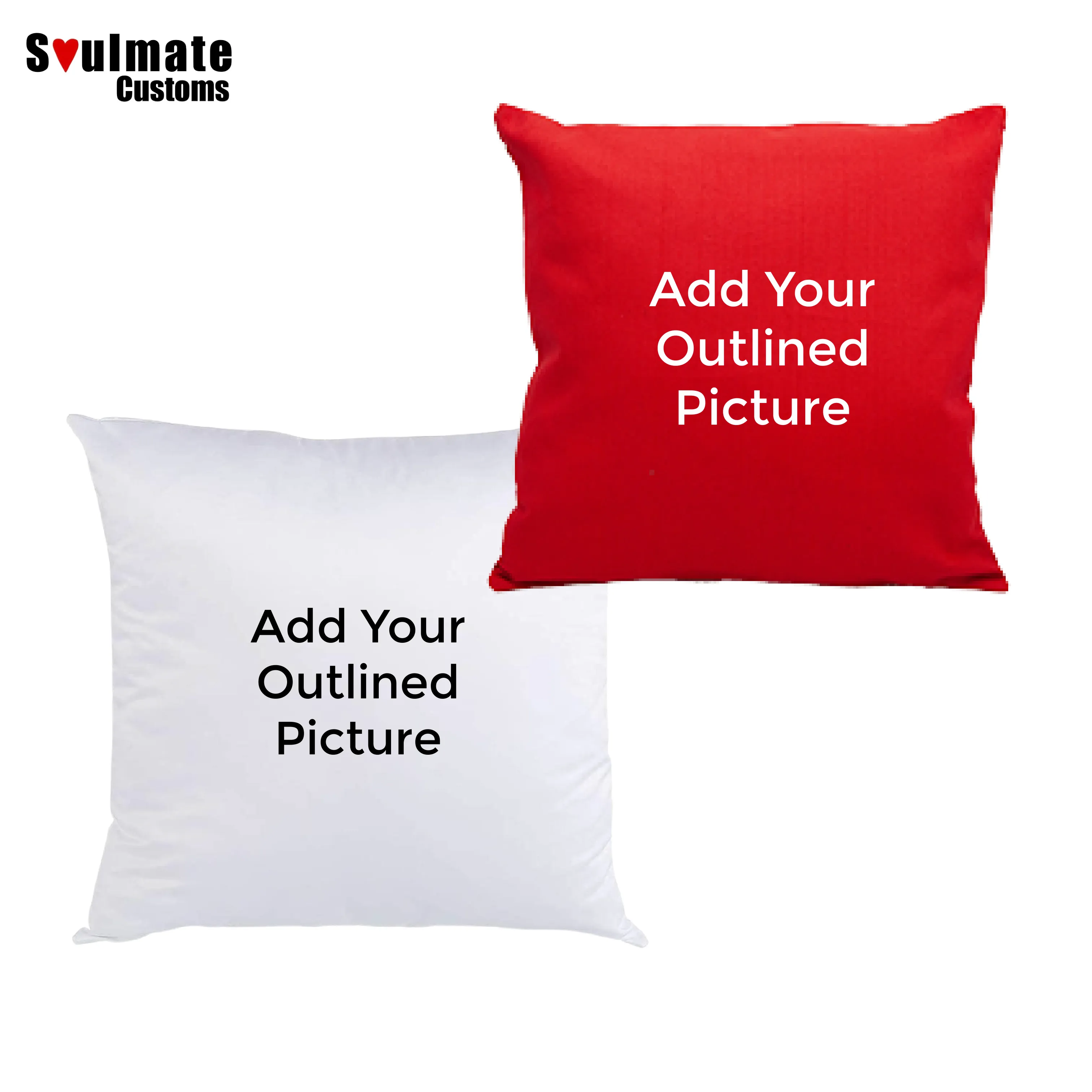 Custom Soulmate© Pillow Case