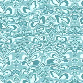 Dreamscape Marbleous Mint ½ yd