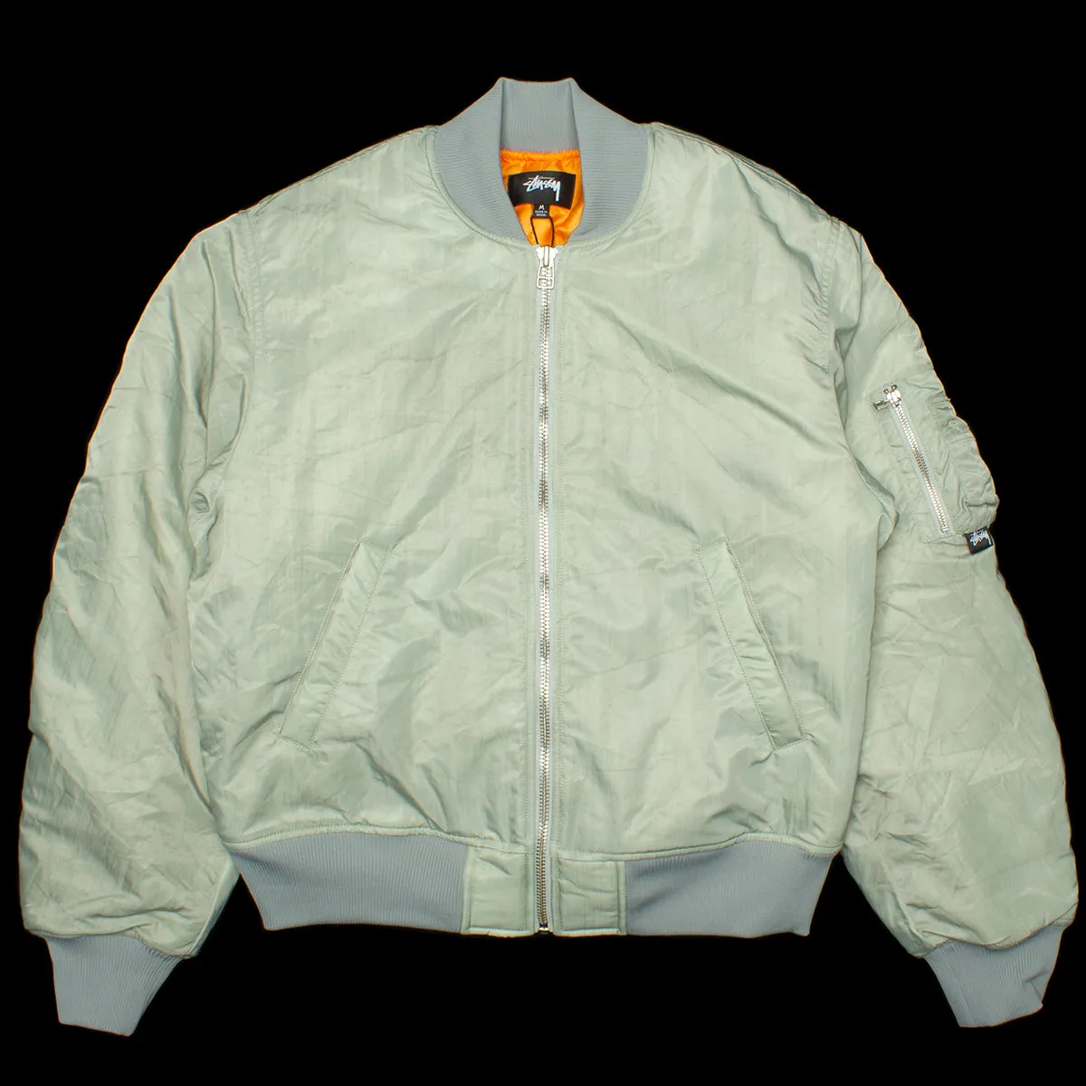 Dyed Nylon Bomber