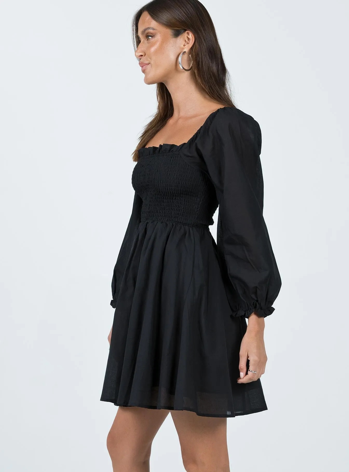 Elowen Mini Dress Black