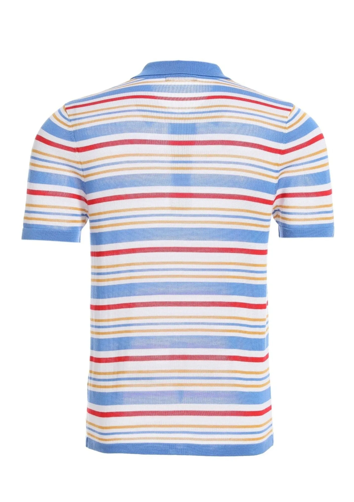 Fantasy Stripe Multicolor Tencel Polo