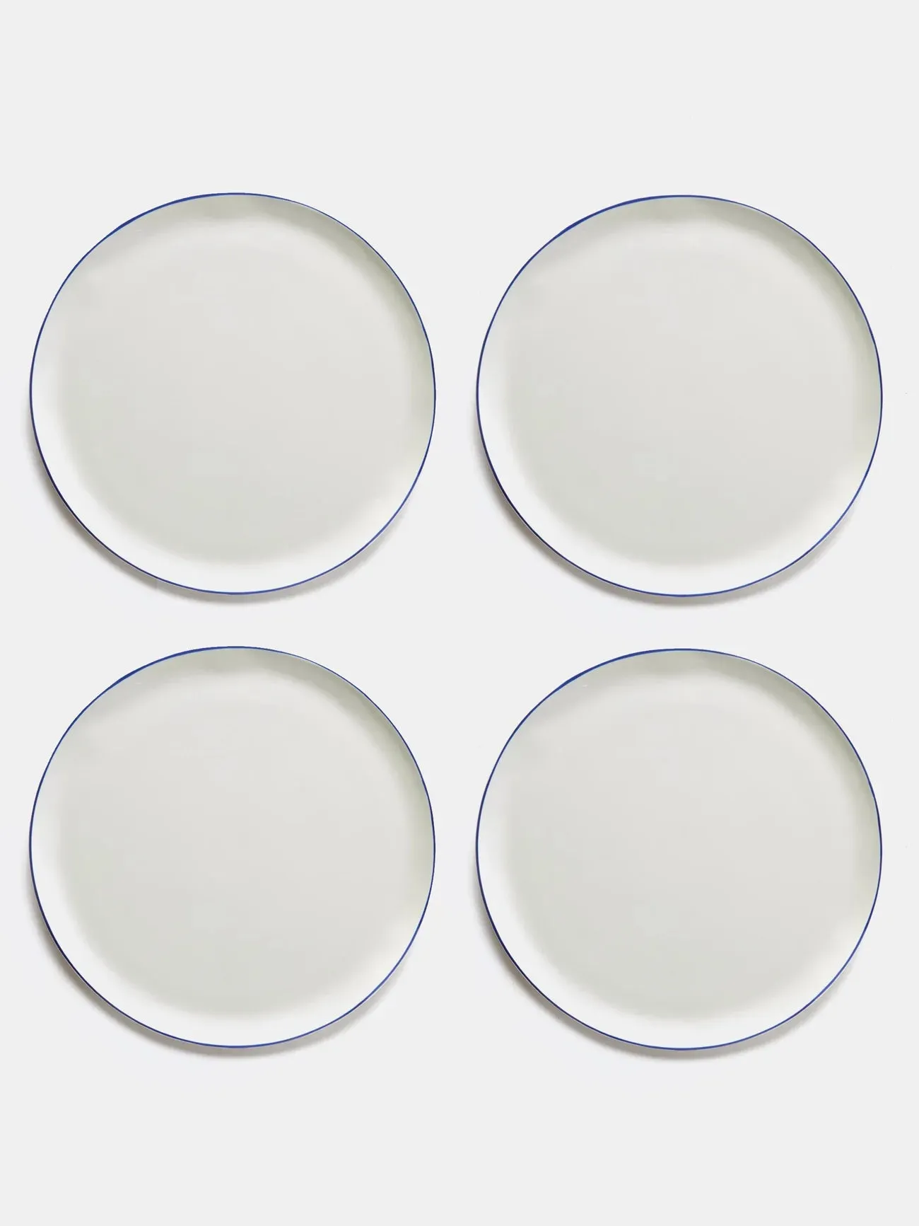 Feldspar Set of 4 Cobalt Dinner Plates