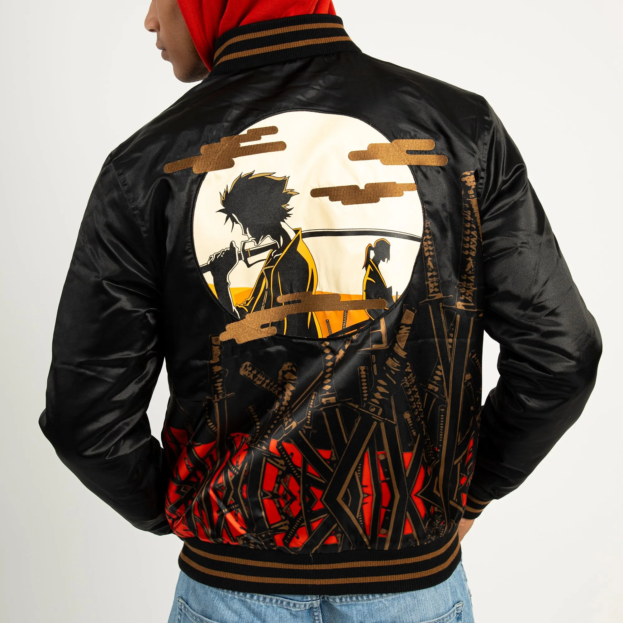 Field Of Swords Opening Satin Souvenir Jacket