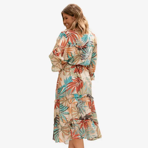 Frances LS Fern Dress AJD0544