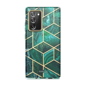 Galaxy Note20 Cosmo Case - Marble Green