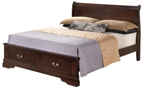 Ghungur Cappuccino King Storage Bed