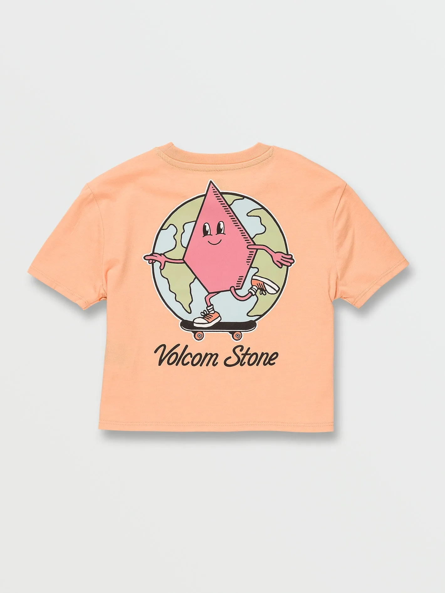 Girls Pocket Dial Tee - Melon