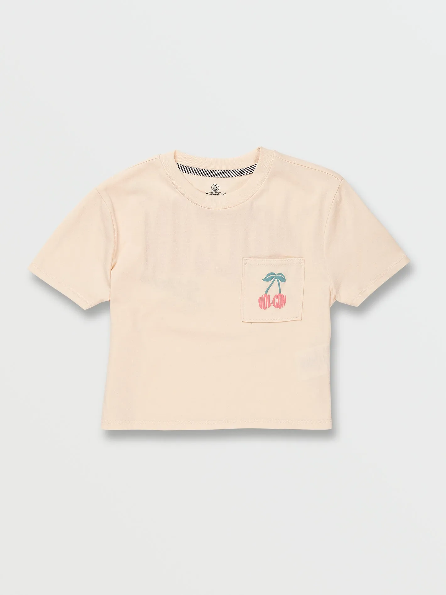 Girls Pocket Dial Tee - Sand