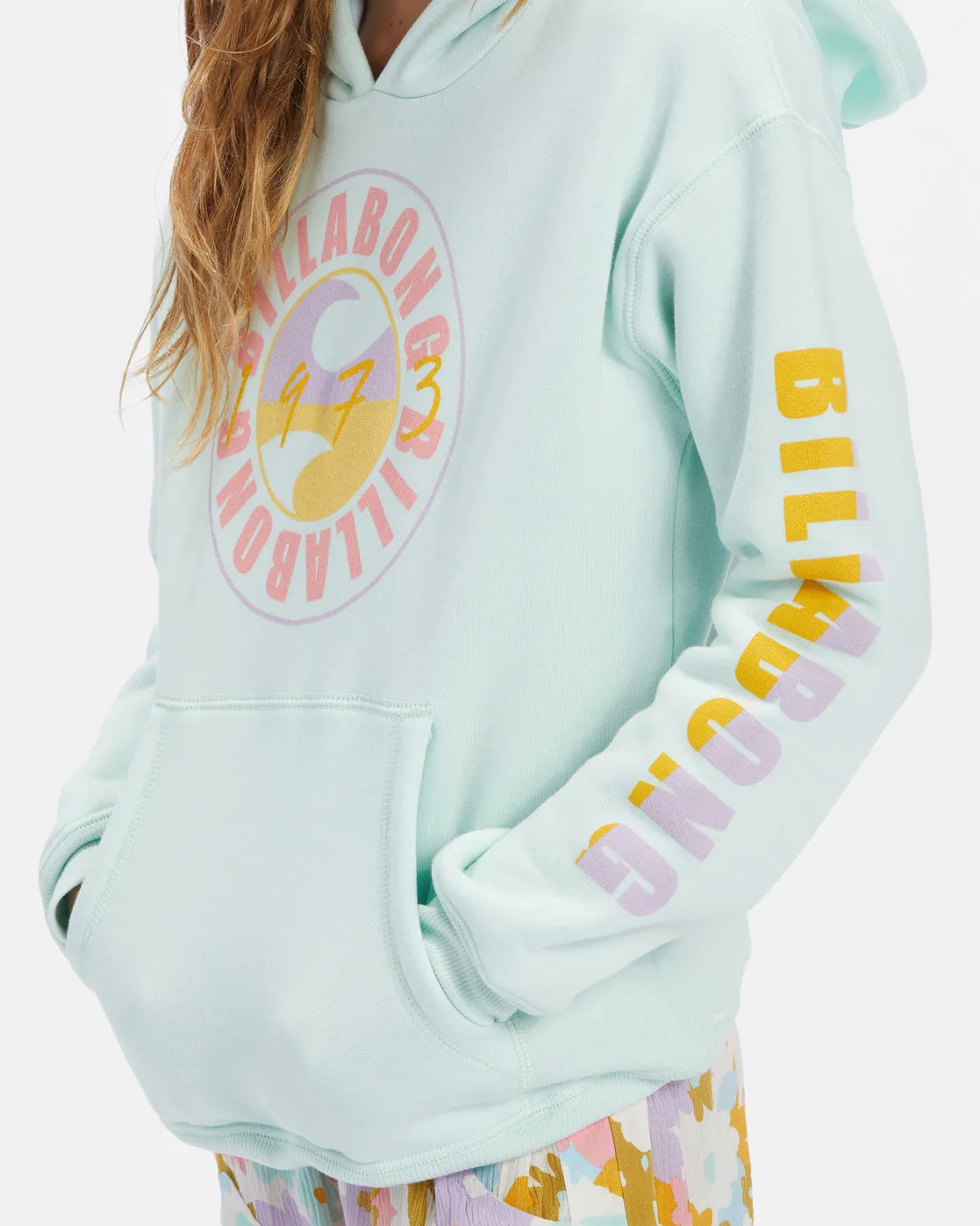 Girls Surf All Day Sweatshirt - Sweet Mint