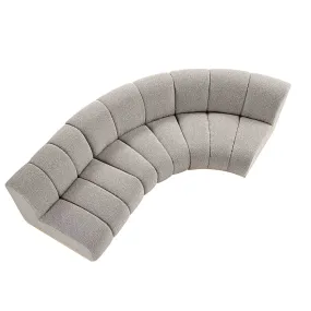 Granvia Taupe Boucle Modular Sofa, 3-Seater L-Shaped Sofa