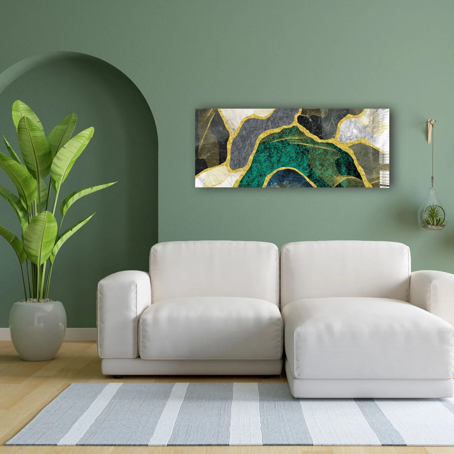 Green Marble Design - Panoramic