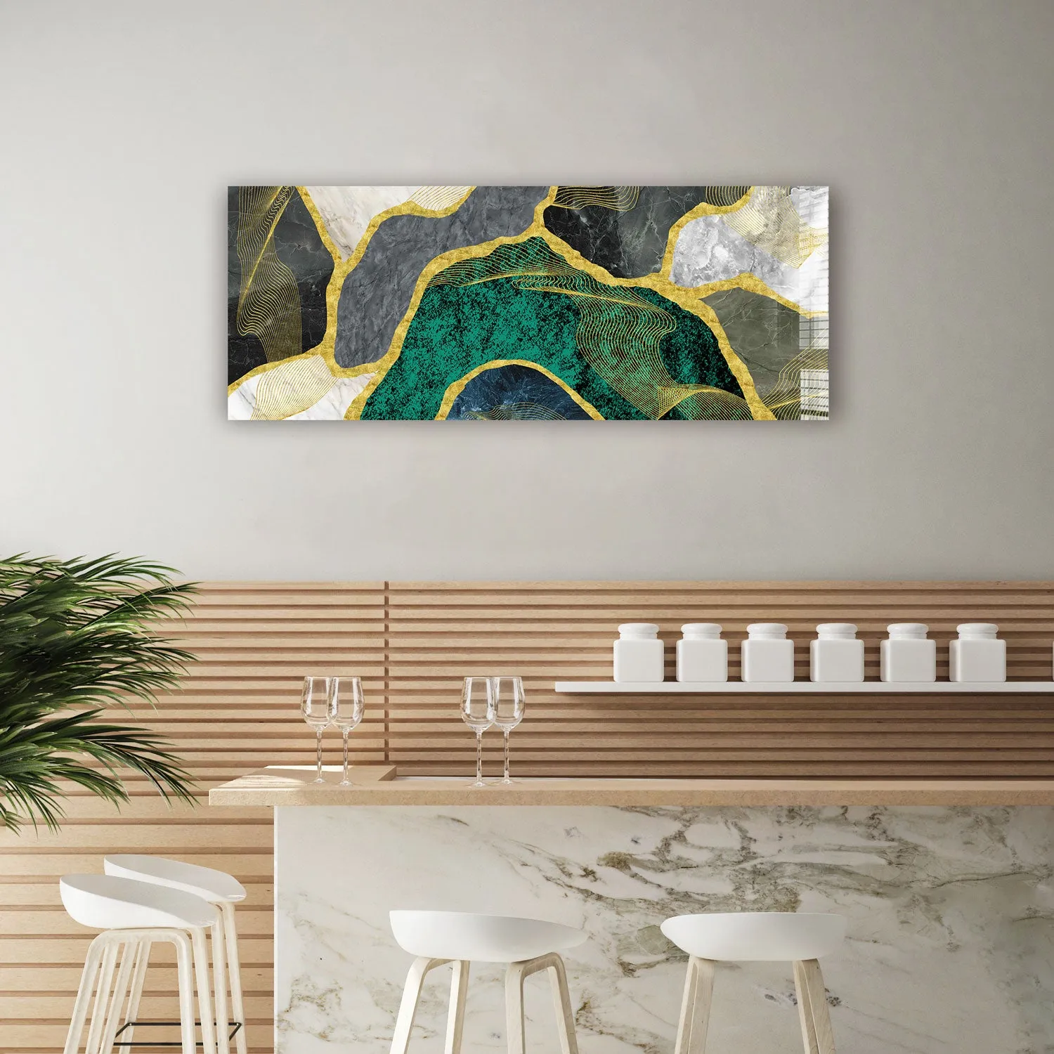 Green Marble Design - Panoramic